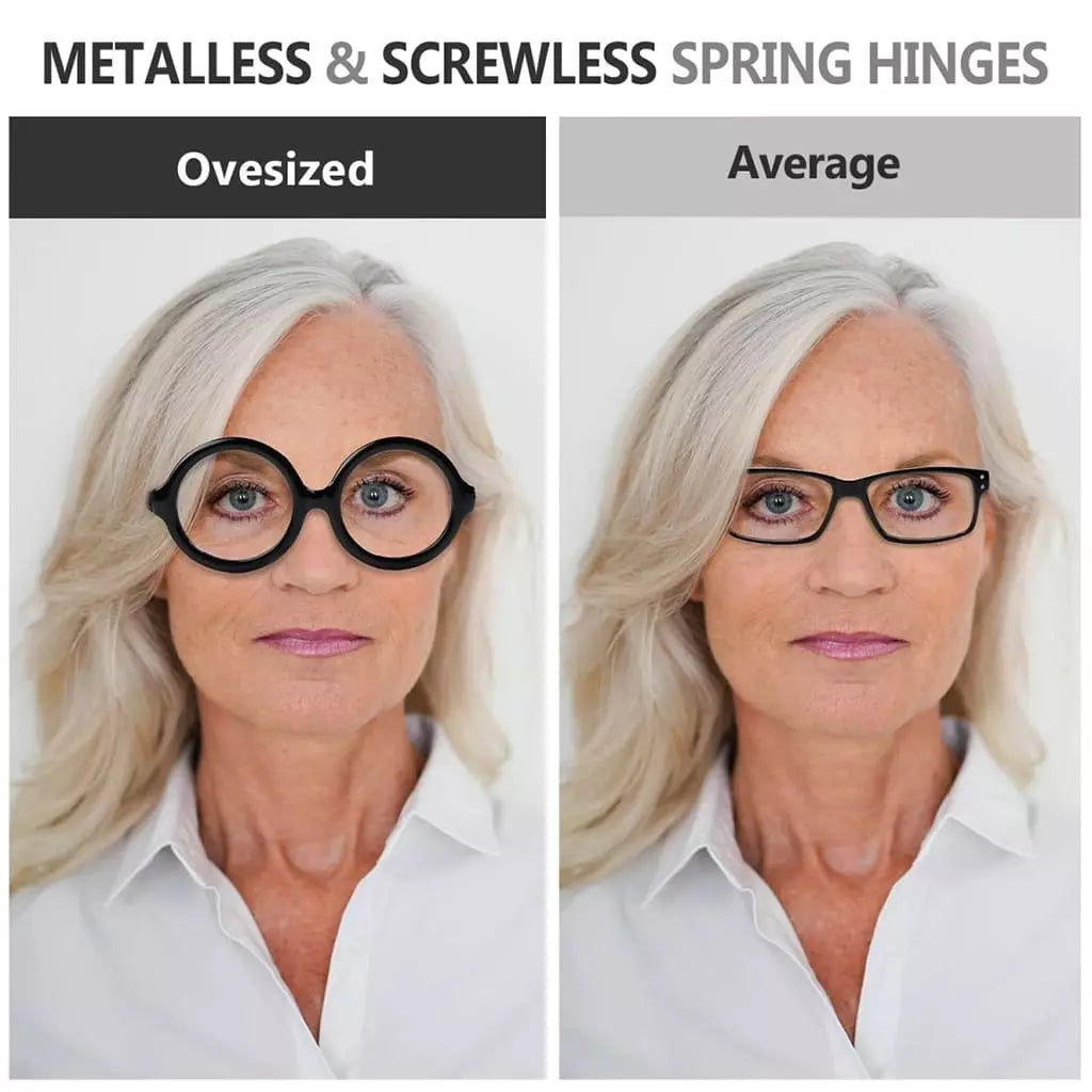 Worbg Metalless Screwless Reading Glasses 6 Pack