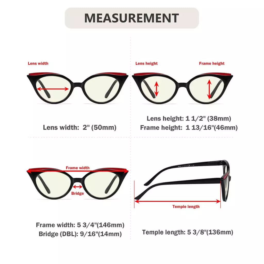 Wojao Blue Light Blocking Glasses Light Yellow Tinted 5 Pack