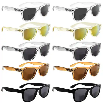 Wokbw Bifocal Reading Sunglasses 10 Pack