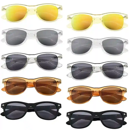 Wokbw Bifocal Reading Sunglasses 10 Pack