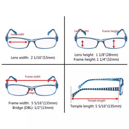 Wogbl Reading Glasses 10 Pack