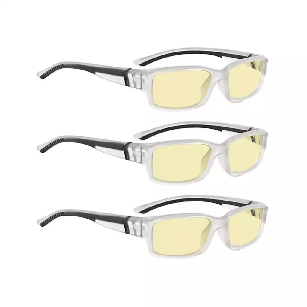 Wopcc Blue Light Blocking Glasses Yellow Tinted 3 Pack