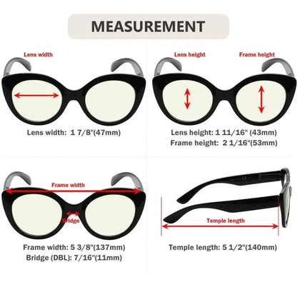Womak Blue Light Blocking Glasses Light Yellow Tinted 12 Pack