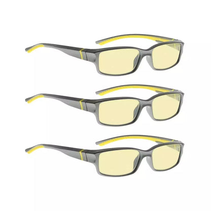 Wopcc Blue Light Blocking Glasses Yellow Tinted 3 Pack