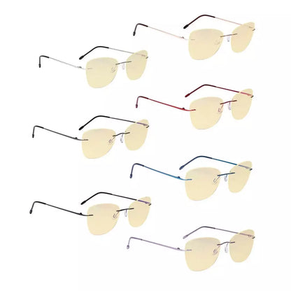 Wopbw Blue Light Blocking Glasses Yellow Tinted 7 Pack
