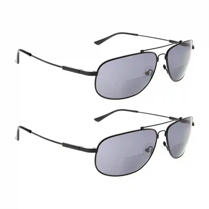 Woubx Bifocal Reading Sunglasses 2 Pack