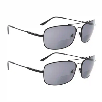 Woubz Bifocal Reading Sunglasses 2 Pack
