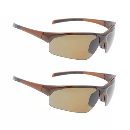 Wokcb Bifocal Reading Sunglasses 2 Pack