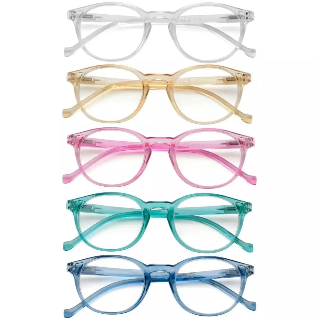Wokbi Reading Glasses 5 Pack