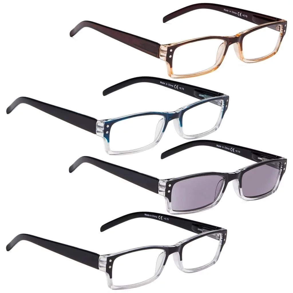 Woaad Reading Glasses 4 Pack