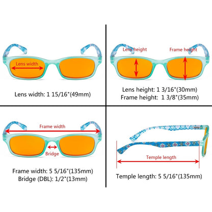 3 Pack Pattern Design Blue Blocking Reading Glasses DS029 - Gr8sight