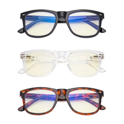 Wotam Blue Light Blocking Reading Glasses Light Yellow Tinted 3 Pack