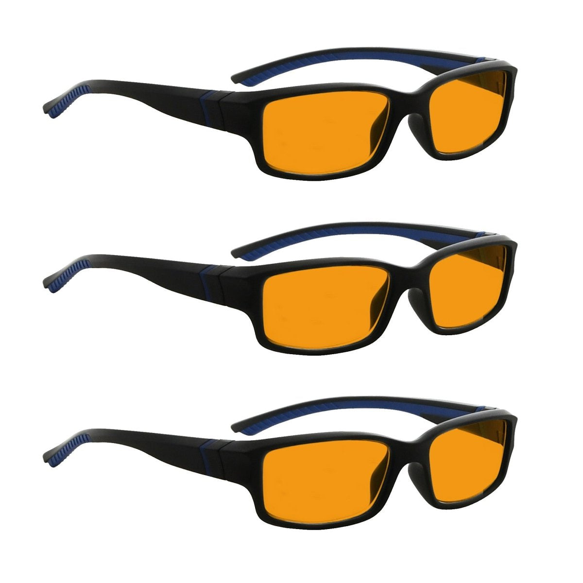 3 Pack Stylish Blue Light Blocking Reading Glasses DSXM01 - Gr8sight