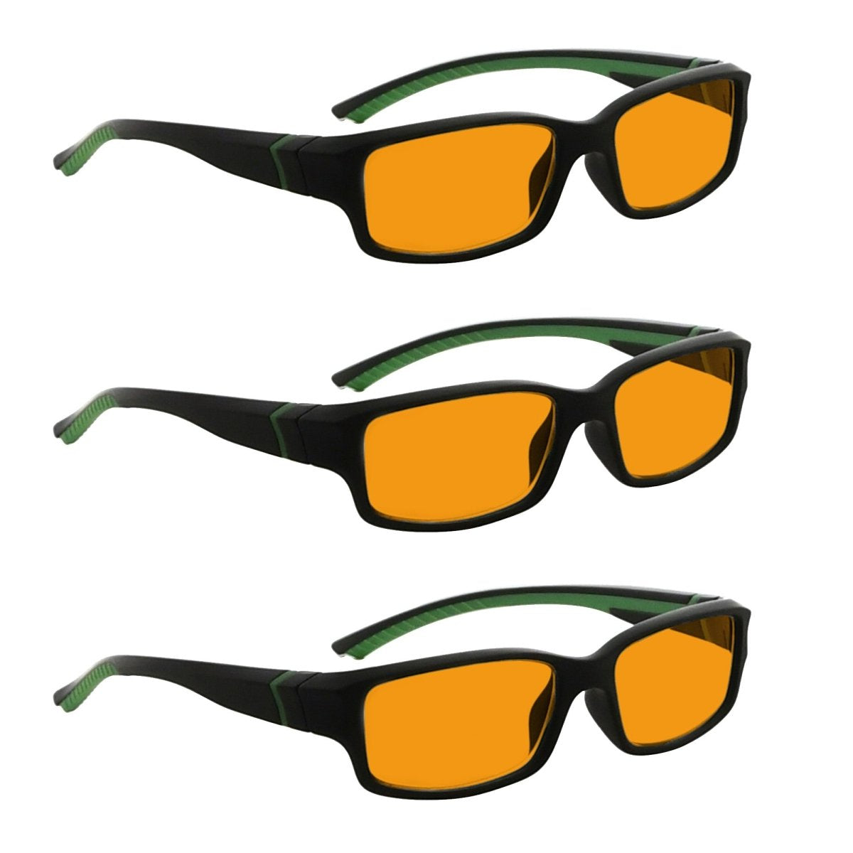 3 Pack Stylish Blue Light Blocking Reading Glasses DSXM01 - Gr8sight