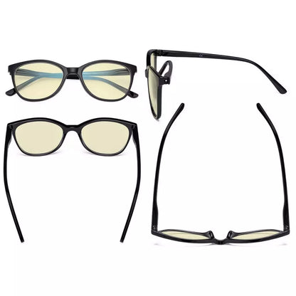Wopbm Blue Light Blocking Glasses Yellow Tinted 4 Pack