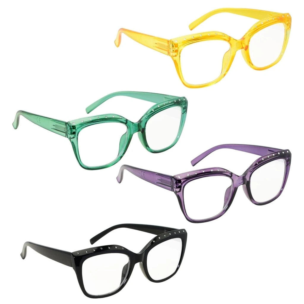 Wodbs Reading Glasses 4 Pack