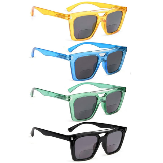 4 Pack Chic Bifocal Reading Sunglasses SBR2034 - Gr8sight