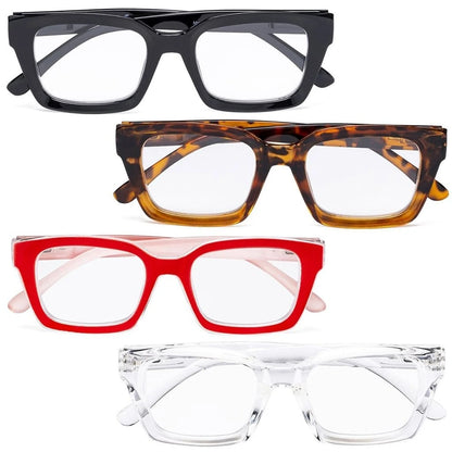 Wokao Reading Glasses 4 Pack