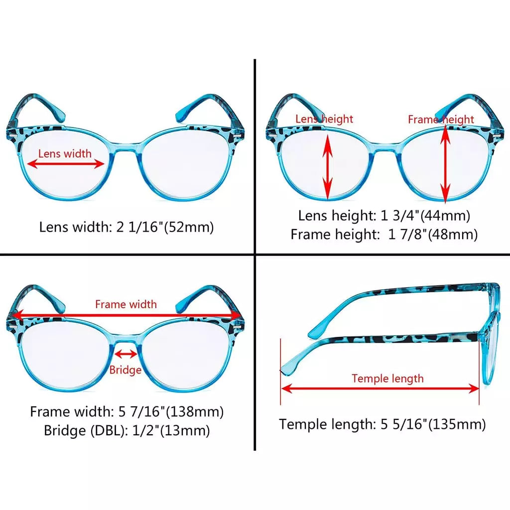 Wofca Reading Glasses 4 Pack