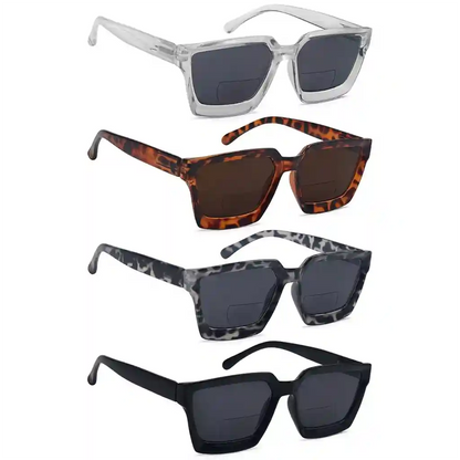 Wouap Bifocal Reading Sunglasses 4 Pack