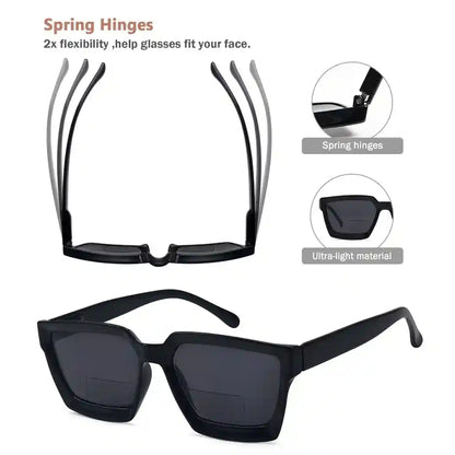 Wouap Bifocal Reading Sunglasses 4 Pack