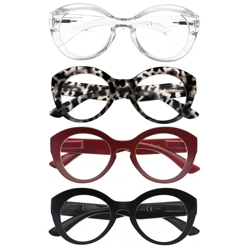 Wodaw Reading Glasses 4 Pack