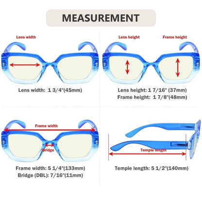 Womat Blue Light Blocking Glasses Light Yellow Tinted 4 Pack