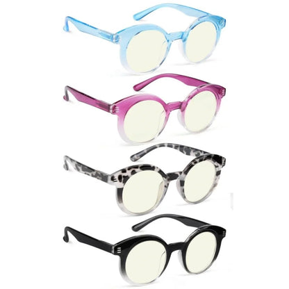 Womax Blue Light Blocking Glasses Light Yellow Tinted 4 Pack