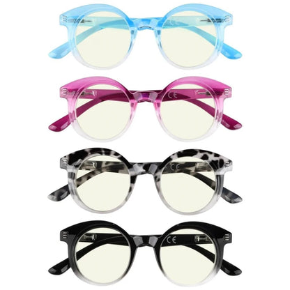 Womax Blue Light Blocking Glasses Light Yellow Tinted 4 Pack