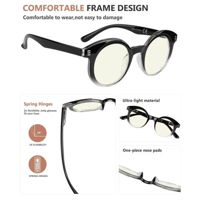 Womax Blue Light Blocking Glasses Light Yellow Tinted 4 Pack