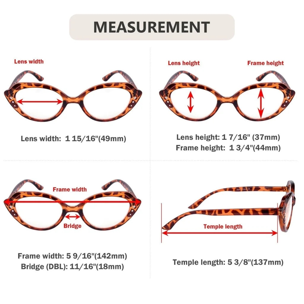 Wogas Reading Glasses 5 Pack