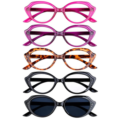 Wogas Reading Glasses 5 Pack