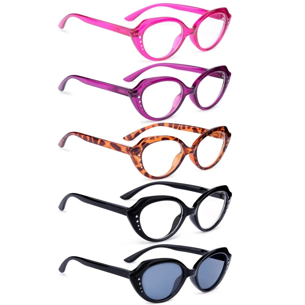 Wogas Reading Glasses 5 Pack