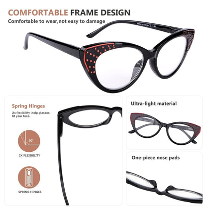 Woebt Reading Glasses 5 Pack