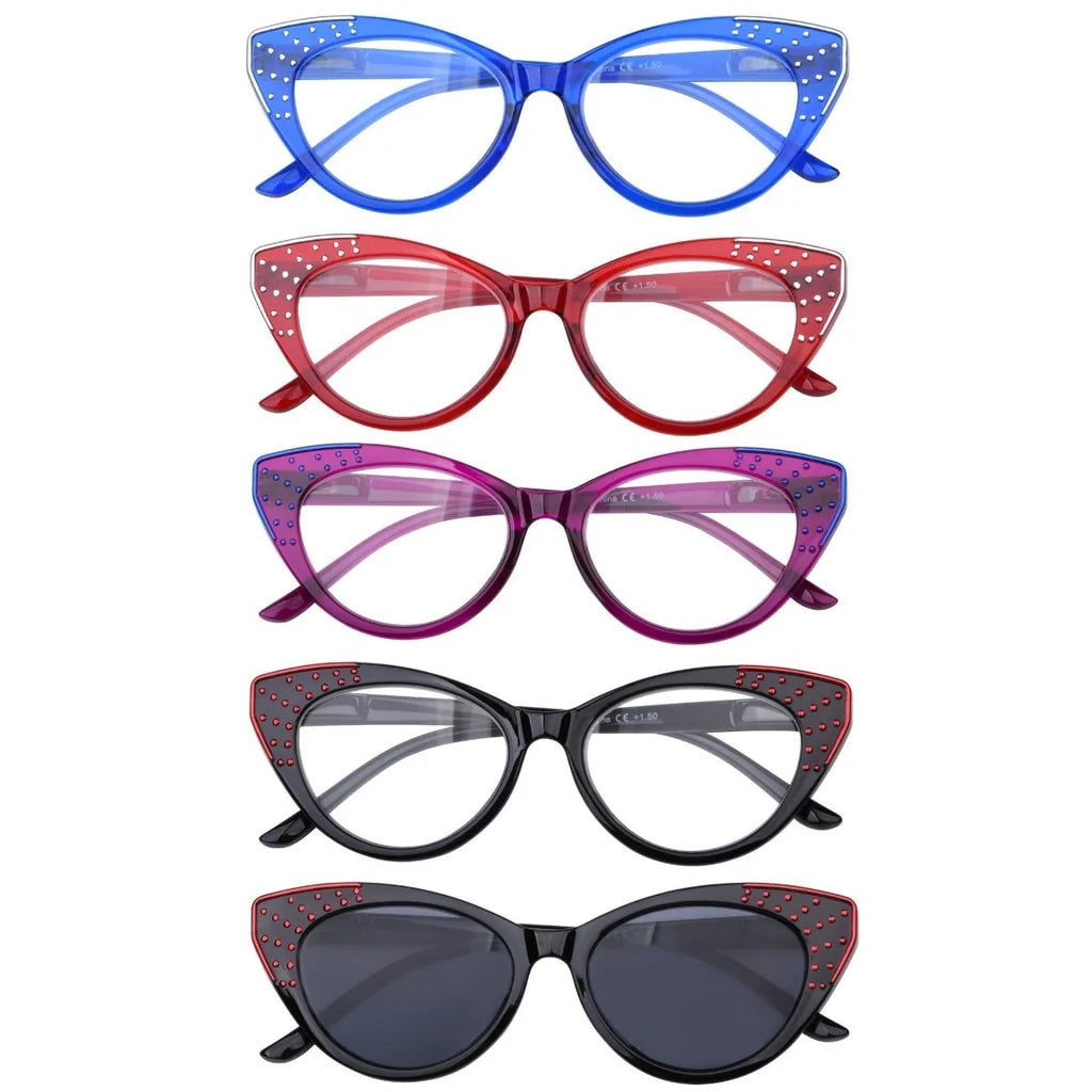 Woebt Reading Glasses 5 Pack