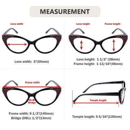 Woebt Reading Glasses 5 Pack