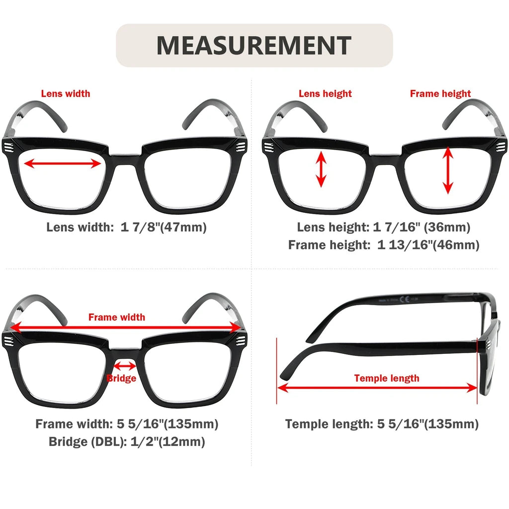 Woebk Glasses 5 Pack