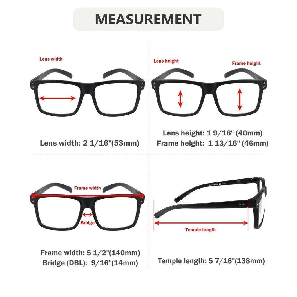 Wofbc Reading Glasses 5 Pack