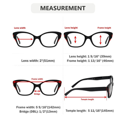 Wogav Reading Glasses 5 Pack