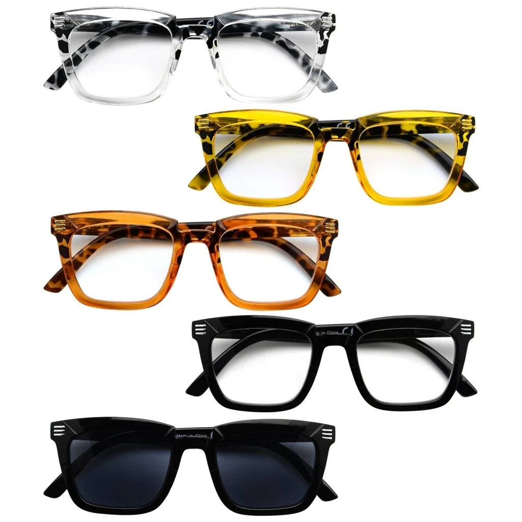 Woebk Glasses 5 Pack