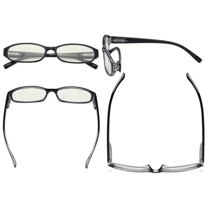 Womcc Blue Light Blocking Glasses Light Yellow Tinted 5 Pack