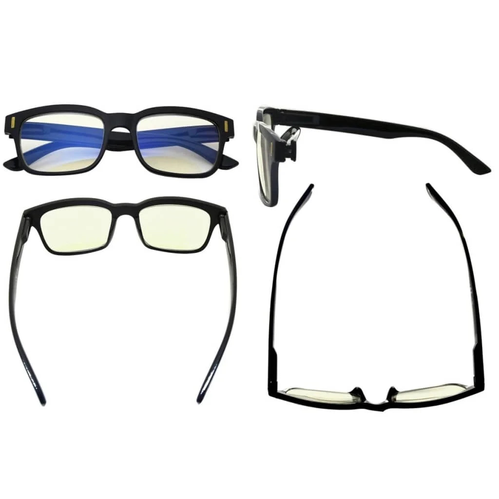 Wowbt Classic Blue Light Filter Glasses 5 Pack