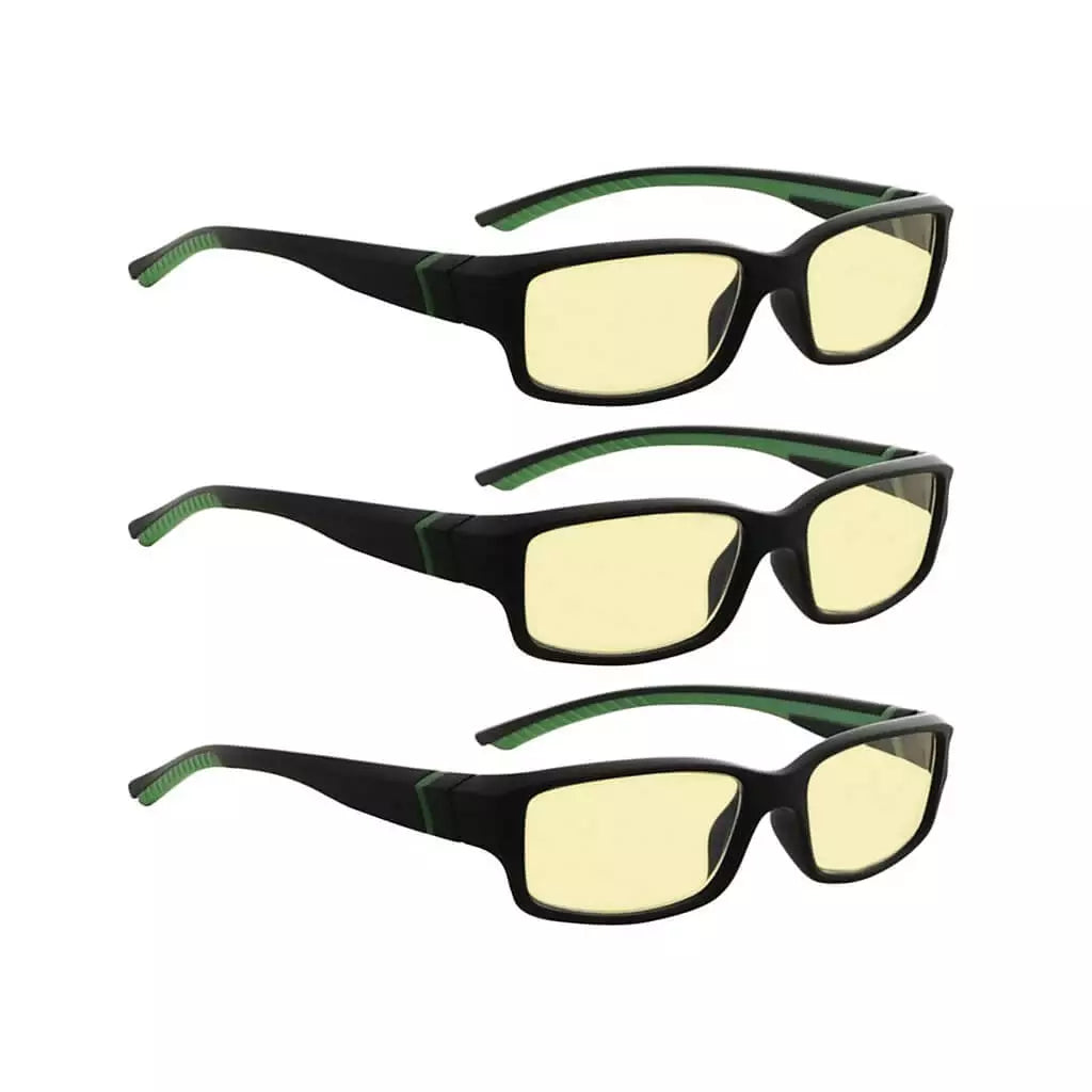Wopcc Blue Light Blocking Glasses Yellow Tinted 3 Pack