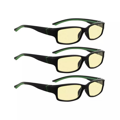 Wopcc Blue Light Blocking Glasses Yellow Tinted 3 Pack