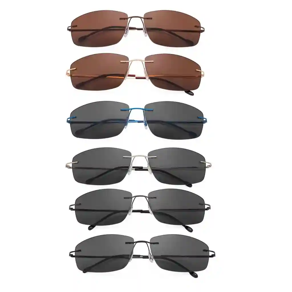 Wokbz Bifocal Reading Sunglasses 6 Pack