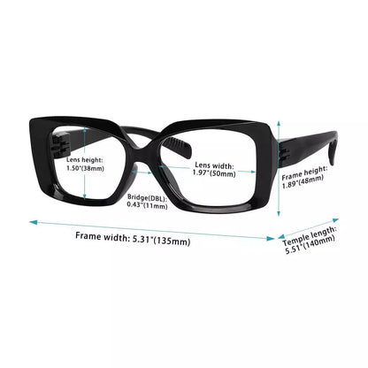 Worae Metalless Screwless Reading Glasses 6 Pack