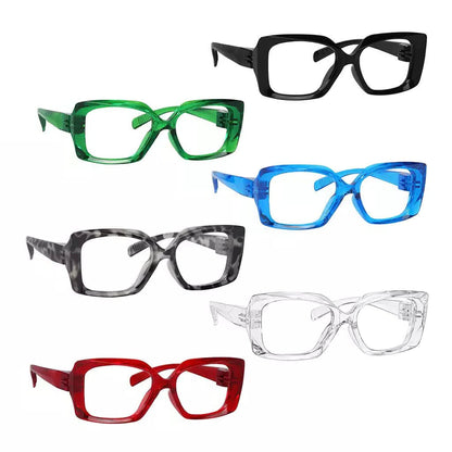 Worae Metalless Screwless Reading Glasses 6 Pack