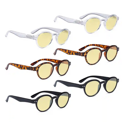 Wonal Blue Light Blocking Glasses Yellow Tinted 6 Pack
