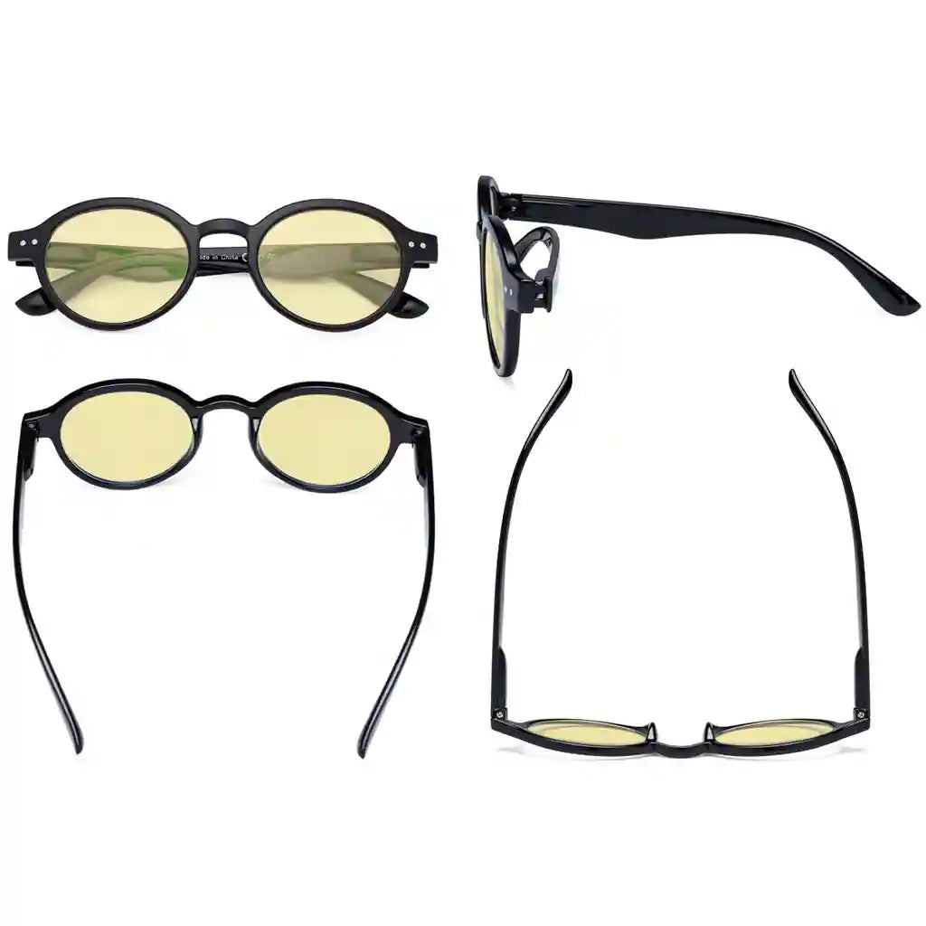 Wonal Blue Light Blocking Glasses Yellow Tinted 6 Pack