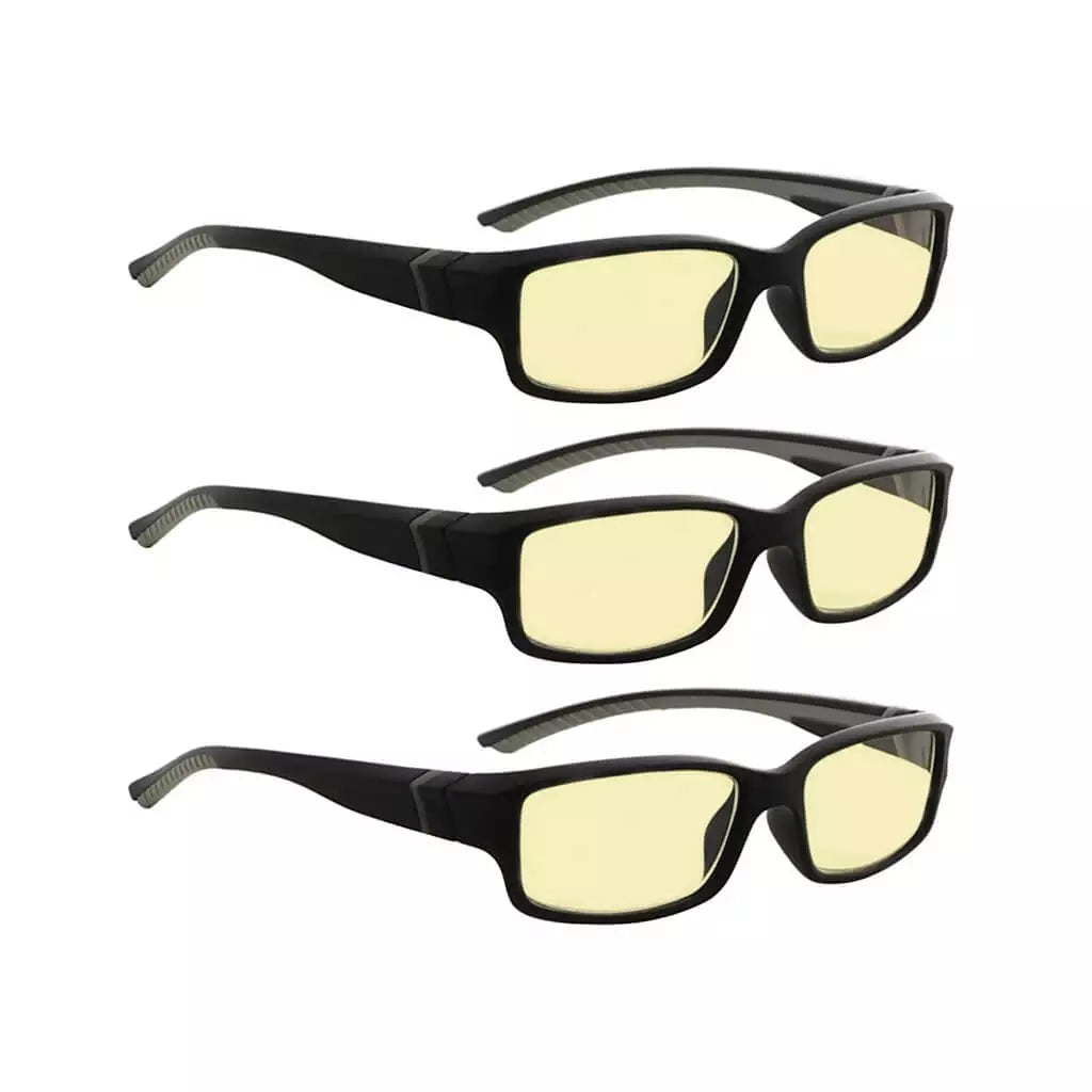 Wopcc Blue Light Blocking Glasses Yellow Tinted 3 Pack